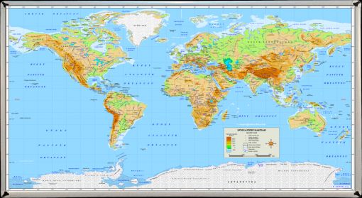 Dünya fiziki haritasi,dünya fiziki haritası çizimi,dünya haritasi kitalar