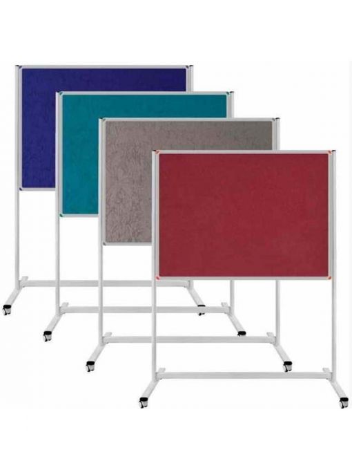 ayaklı kumas kaplı pano