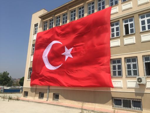 Dış mekan Türk Bayrağı