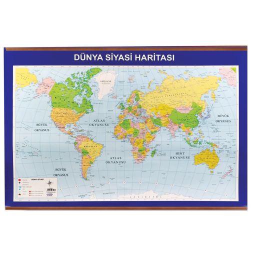  Dunya Siyasi Haritasi